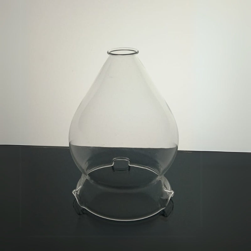 Akhand Diya with Glass Handi – Long-Lasting Oil Lamp (Burns Up to 4 Hours)