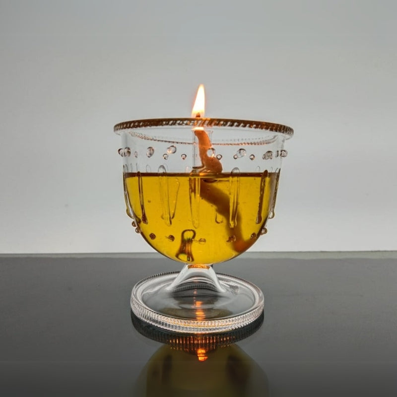 Akhand Diya with Glass Handi burn upto 24 Hrs
